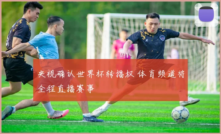央视确认世界杯转播权 体育频道将全程直播赛事