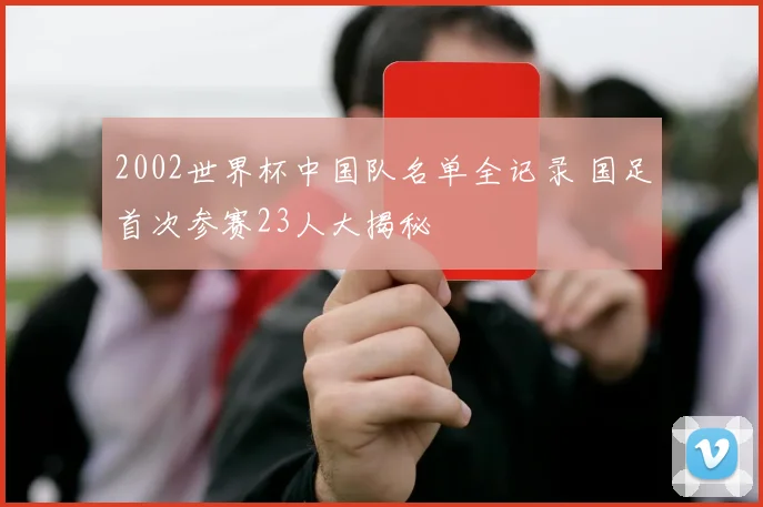 2002世界杯中国队名单全记录 国足首次参赛23人大揭秘