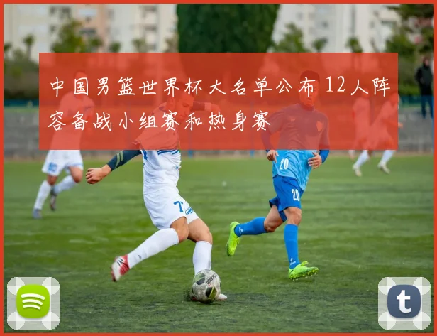 中国男篮世界杯大名单公布 12人阵容备战小组赛和热身赛